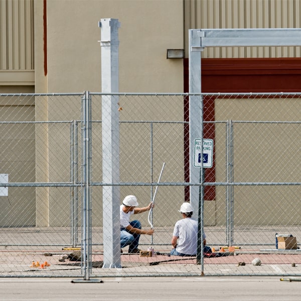 how much time can i lease the temporary fence for my construction site or event in North Adams MA